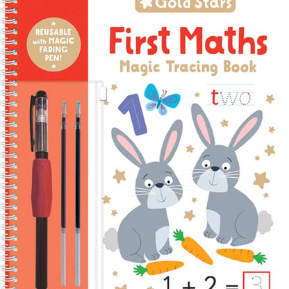 Gold Stars: First Maths Magic Tracing Book