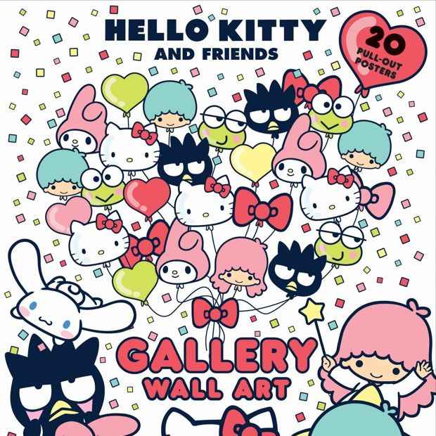 Hello Kitty and Friends Gallery Wall Art - Book