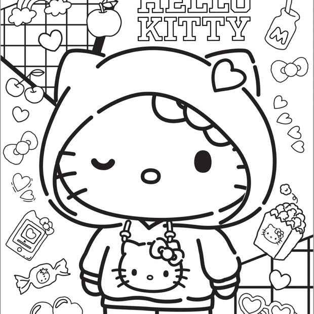 Hello Kitty and Friends Gallery Wall Art - Book