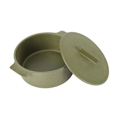 Ceramic Casserole, Olive - Anko