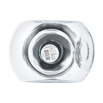 2L Glass Jar with Black Metal Lid - Anko