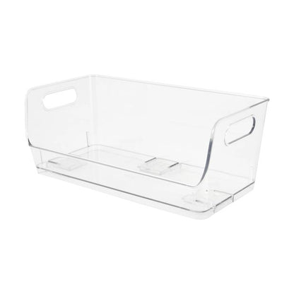 Large Stackable Storage Tub, Clear - Anko