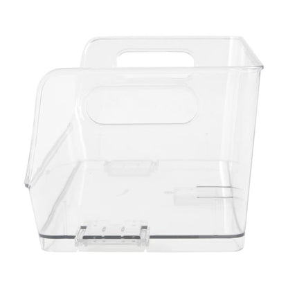 Large Stackable Storage Tub, Clear - Anko