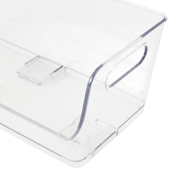 Large Stackable Storage Tub, Clear - Anko