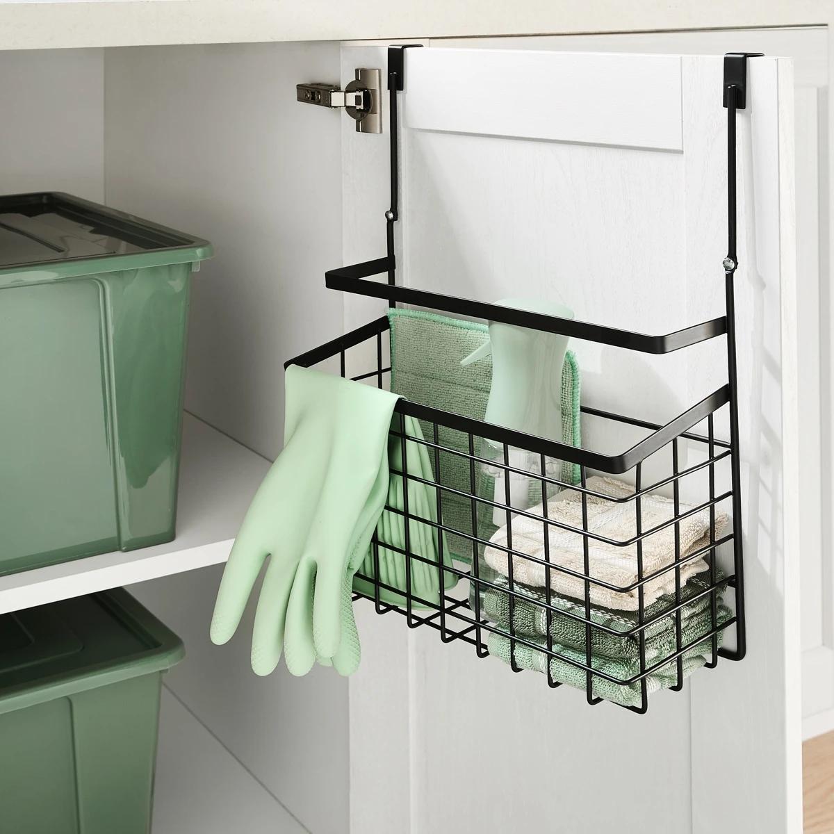 Over the Door Organiser - Black