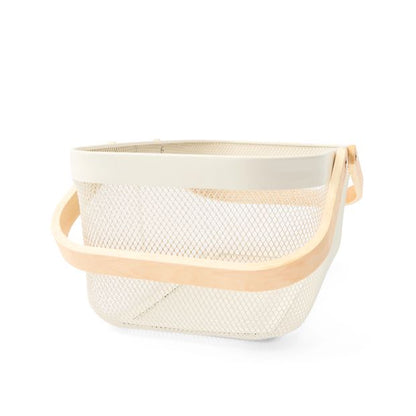 Mesh Basket, Large, White - Anko