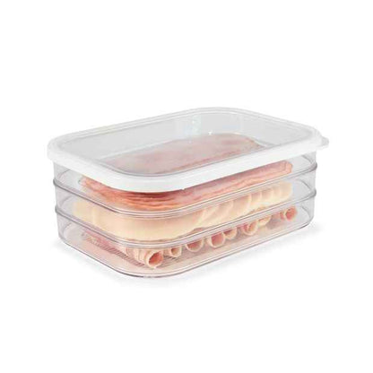 3-Tier Stackable Food Storage Container