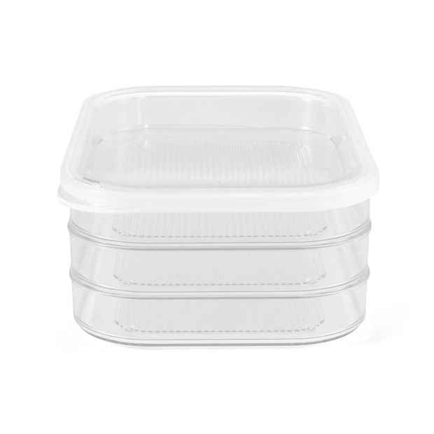 3-Tier Stackable Food Storage Container