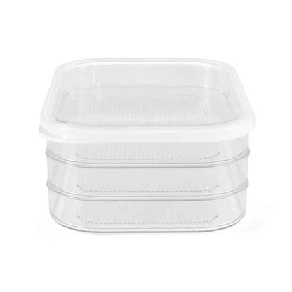 3-Tier Stackable Food Storage Container