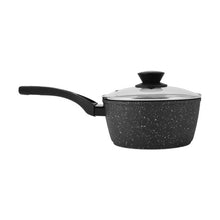 20cm Stone Blast Heavy Gauge Saucepan - Anko
