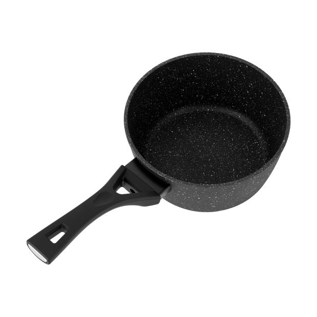 20cm Stone Blast Heavy Gauge Saucepan - Anko