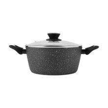 24cm Stone Blast Heavy Gauge Casserole - Anko