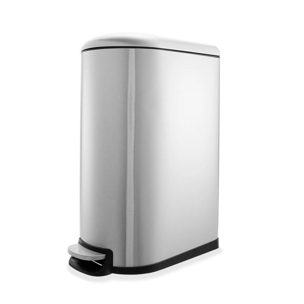 40 Litre Rectangle Dome Lid Bin - Anko