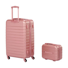 2 Piece Luggage Set, Rose Gold - Anko