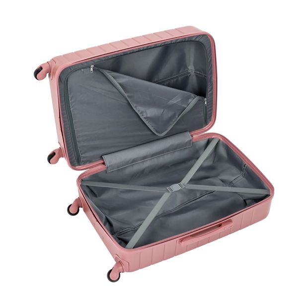 2 Piece Luggage Set, Rose Gold - Anko