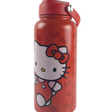 946ml Red Hello Kitty Stainless Steel Cylinder Drink Bottle