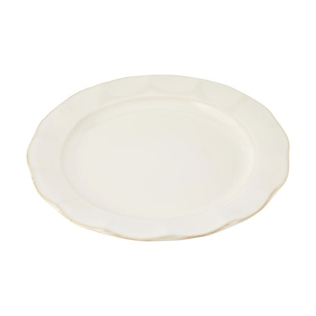 White Petal Dinner Plate - Anko