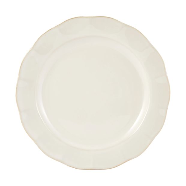 White Petal Dinner Plate - Anko