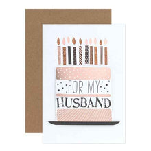 Connections from Hallmark Birthday Card - For My Husband
