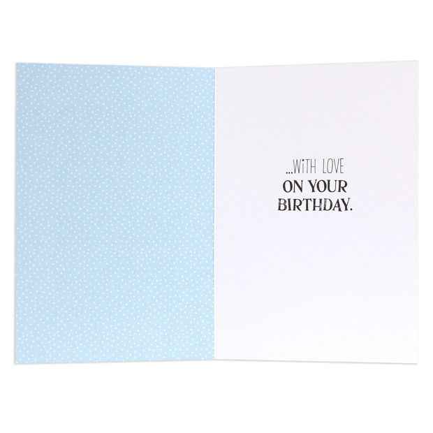 Connections from Hallmark Birthday Card - For My Husband