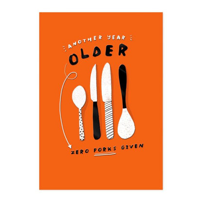 Connections from Hallmark Birthday Card - Zero Forks Given