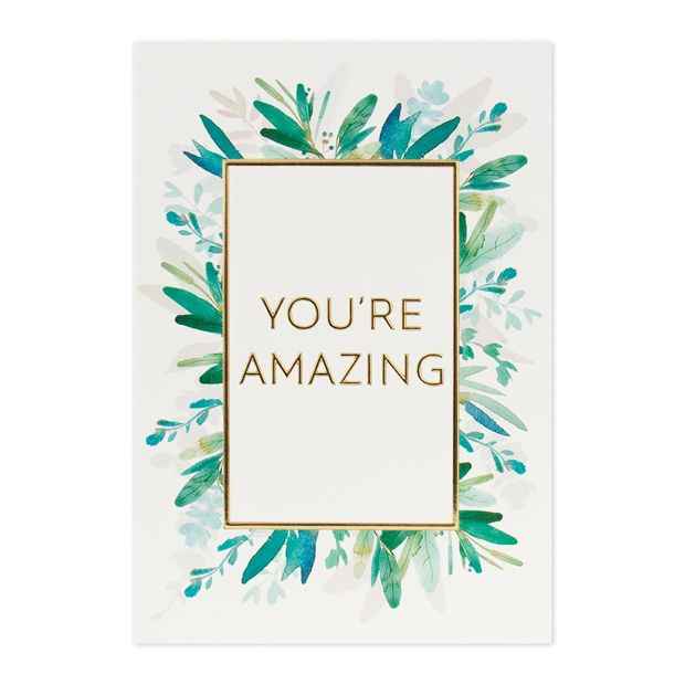 Connections from Hallmark Card - You're Amazing