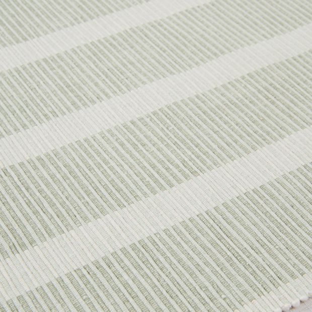 Green Ribbed Table Runner - Anko