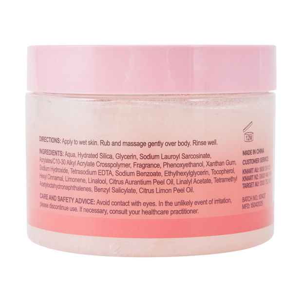 The OG Body Scrub 250ml, Red Berry Scented - OXX Bodycare