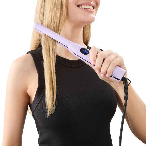Slim Plate Hair Straightener, Lilac