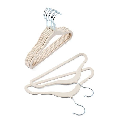 10 Pack Kids Flocked Hangers - Anko