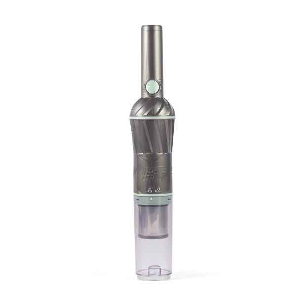 Cordless Handheld Vacuum, Grey and Green - Anko