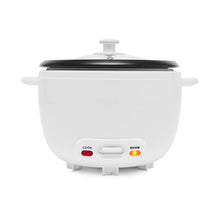 10 Cup Family Rice Cooker, White - Anko