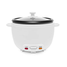 10 Cup Family Rice Cooker, White - Anko