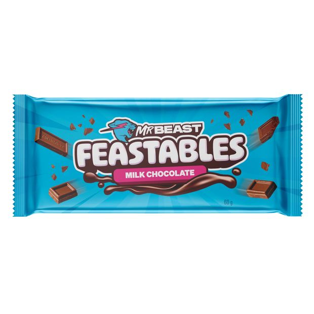 Mr Beast Feastables Milk Chocolate Bar 60g