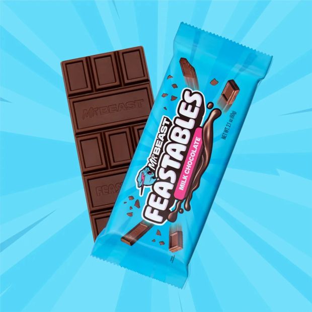Mr Beast Feastables Milk Chocolate Bar 60g