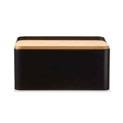 Bread Bin, Black - Anko