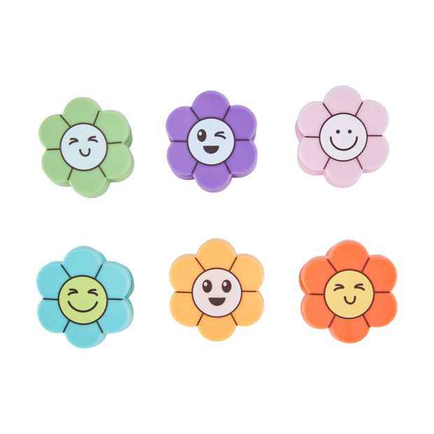 6 Pack Flower Bag Clips - Anko