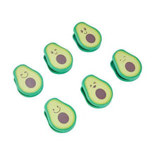 6 Pack Avocado Bag Clips - Anko