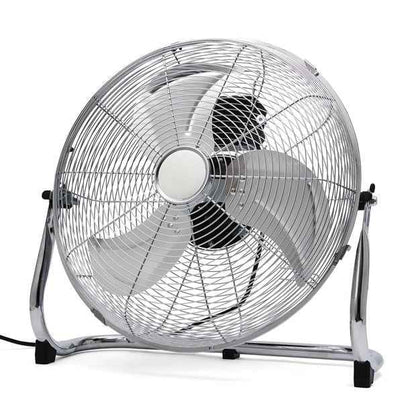 40cm High Velocity Chrome Metal Fan - Anko