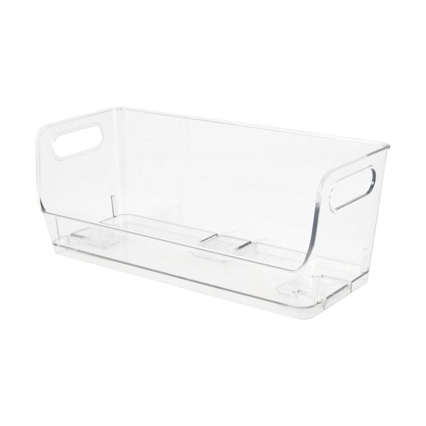 Small Stackable Storage Tub, Clear - Anko