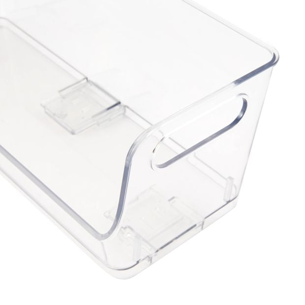 Small Stackable Storage Tub, Clear - Anko