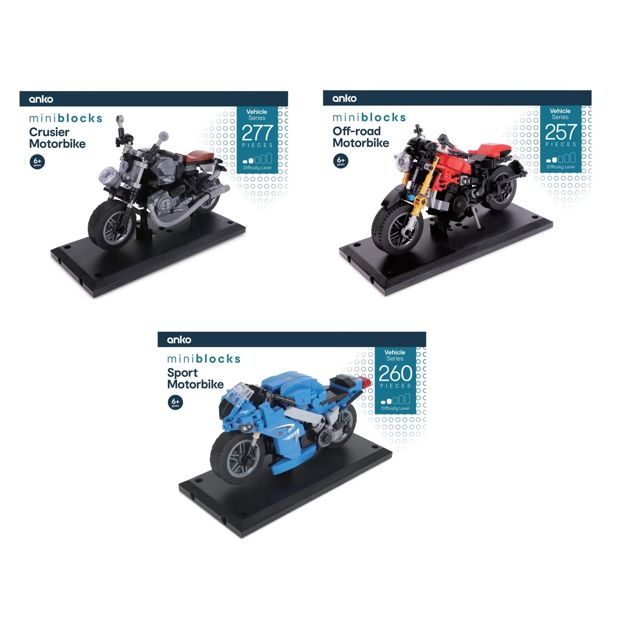 Mini Blocks Vehicle Series, Assorted - Anko