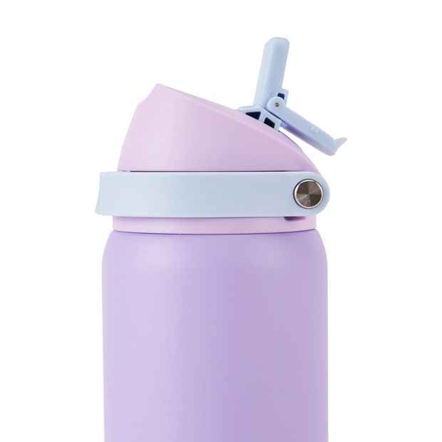 940ml Lilac Dual Function Drink Bottle - Anko