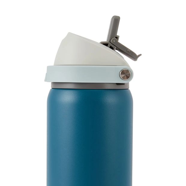 940ml Navy Dual Function Drink Bottle - Anko