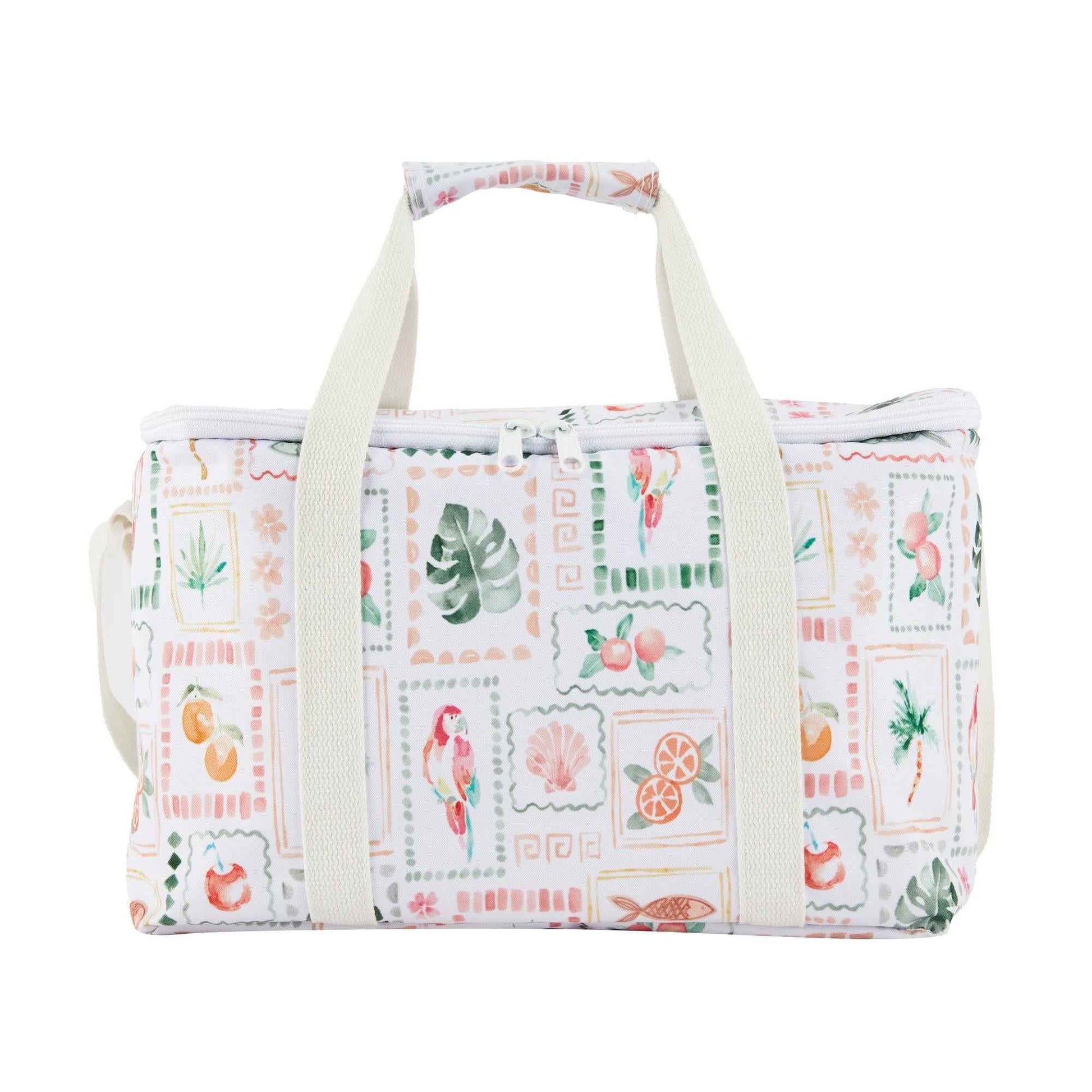 Tropical Extra Large Insulated Lunch Bag