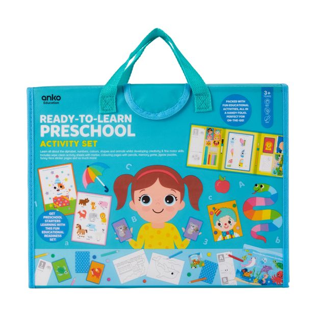 Ready-To-Learn Preschool Activity Set - Anko