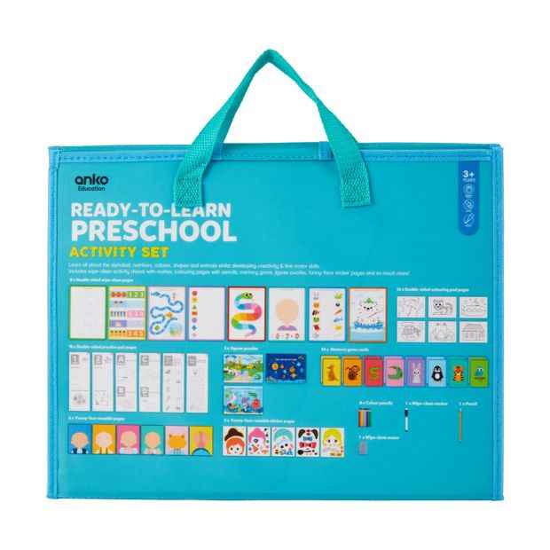 Ready-To-Learn Preschool Activity Set - Anko