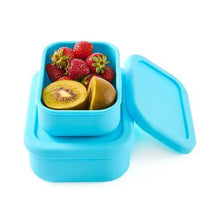 2 Pack Blue Silicone Snack Box - Anko