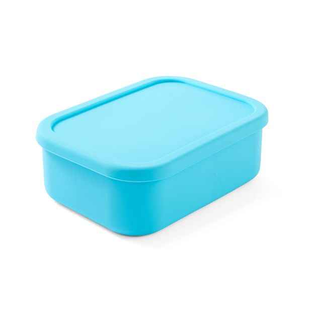 Blue Silicone Bento Lunch Box - Anko