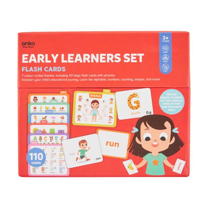 Early Learners Set Flash Cards - Anko